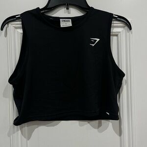 Gymshark Black Training Crop Tank